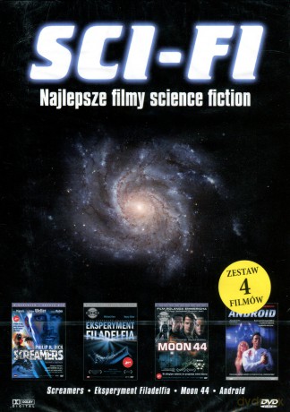 Najlepsze Filmy Science-Fiction: Android / Moon 44 / Eksperyment Filadelfia / Screamers [BOX] [4DVD]