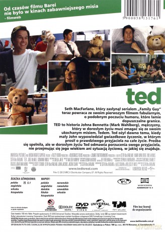 Ted (edycja limitowana) [DVD]+[T-SHIRT]