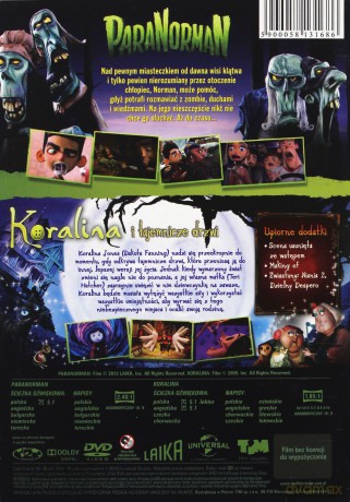 ParaNorman + Koralina [BOX] [2DVD]