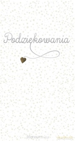 Karnet PM-135 Podziękowania
