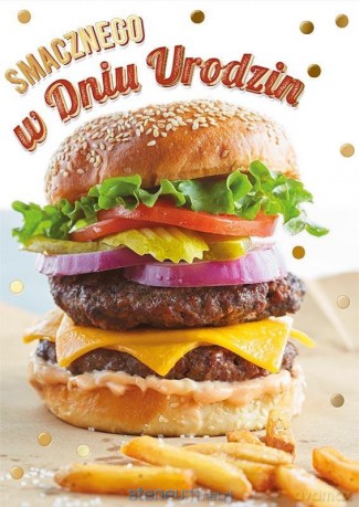 Karnet PR-366 Urodziny Burger