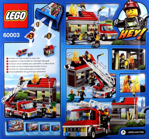 LEGO City - Alarm pożarowy 60003 [KLOCKI]