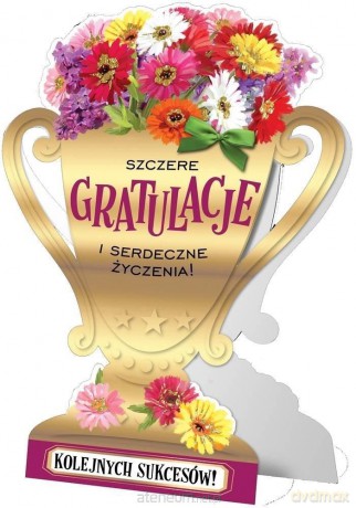 Karnet Primus 0143 Gratulacje