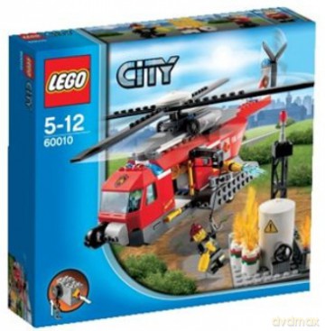 LEGO City - Helikopter strażacki 60010 [KLOCKI]