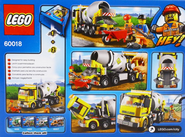 LEGO City - Betoniarka 60018 [KLOCKI]