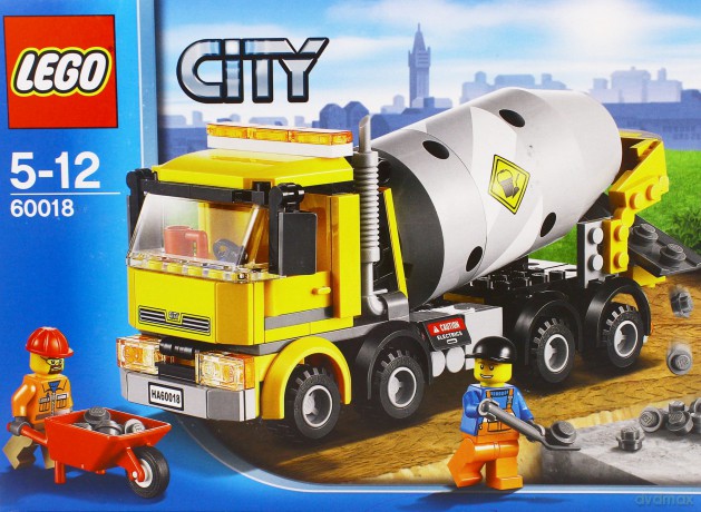LEGO City - Betoniarka 60018 [KLOCKI]