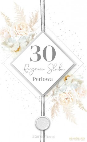 Karnet Rocznica Ślubu 30 LUX-74