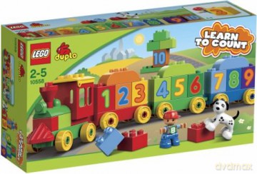LEGO DUPLO - Pociąg z cyferkami 10558 [KLOCKI]