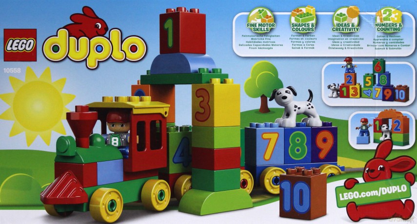 LEGO DUPLO - Pociąg z cyferkami 10558 [KLOCKI]