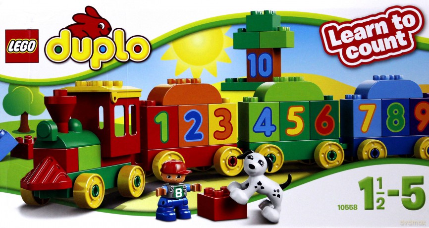 Lego Duplo Pociąg Z Cyferkami 10558 Klocki Dvdmaxpl