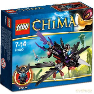 LEGO Legends of Chima - Szybowiec Razcala 70000 [KLOCKI]