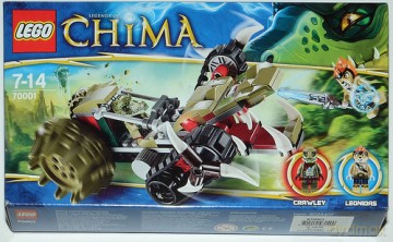LEGO Legends of Chima - Rozpruwacz Crawley'a 70001 [KLOCKI]