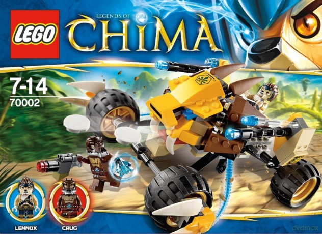 LEGO Legends of Chima - Lwi atak Lennoxa 70002 [KLOCKI]