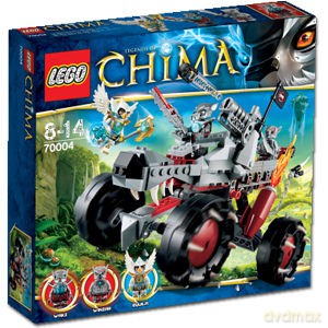 LEGO Legends of Chima - Wilczy pojazd Wakza 70004 [KLOCKI]