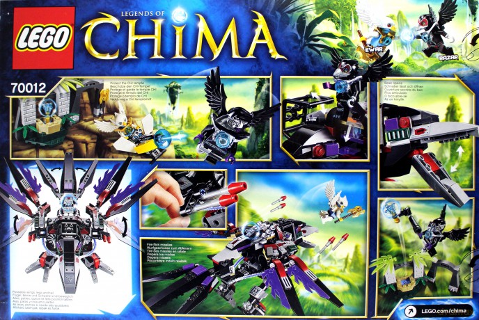 LEGO Legends of Chima - Kruk Razara 70012 [KLOCKI]