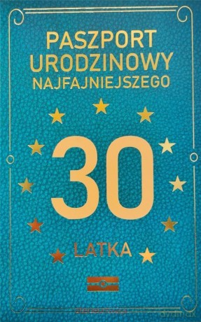 Karnet Urodzinowy 30