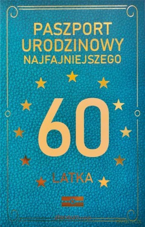 Karnet Urodzinowy 60