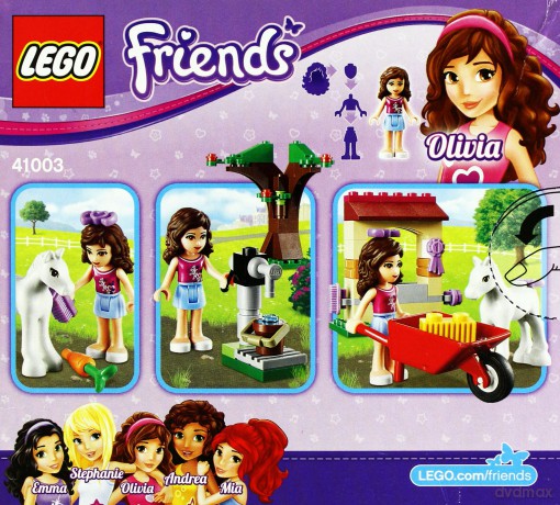 LEGO Friends - Źrebak Olivii 41003 [KLOCKI]