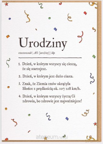 Karnet Urodziny - Definicja
