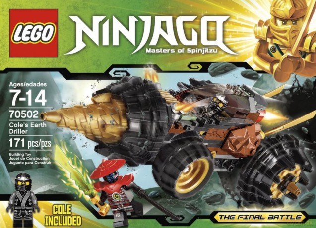 LEGO Ninjago - Wiertło Cole'a 70502 [KLOCKI]