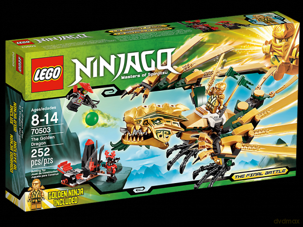 Lego Ninjago Złoty Smok 70503 Klocki Dvdmaxpl