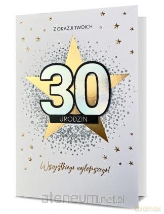 Karnet Urodziny 30