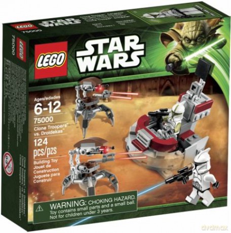 LEGO Star Wars - Clone Trooper vs. Droidekas 75000 [KLOCKI]
