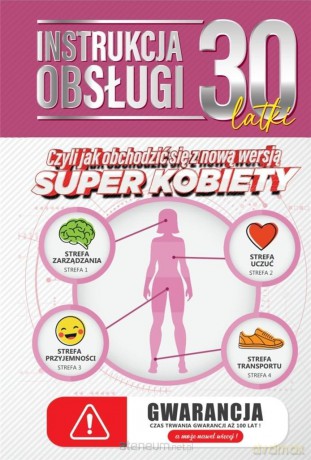 Karnet Urodziny 30