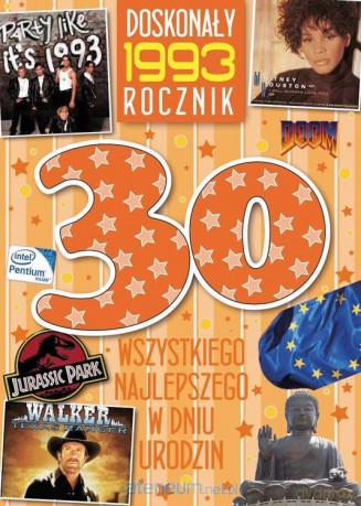 Karnet Urodziny 30 (rocznik)