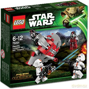 LEGO Star Wars - Republic Troopers vs. żołnierze Sith 75001 [KLOCKI]