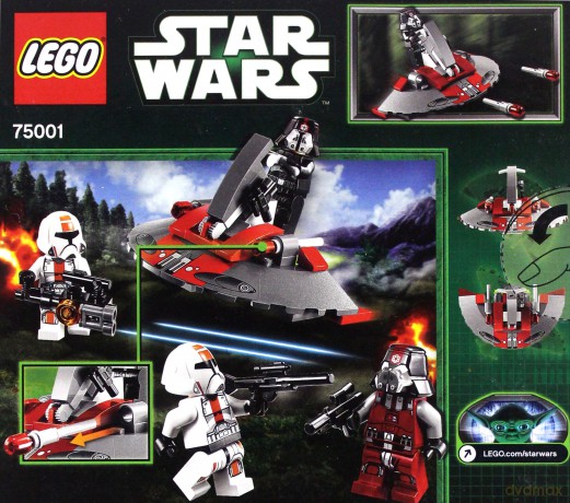 LEGO Star Wars - Republic Troopers vs. żołnierze Sith 75001 [KLOCKI]