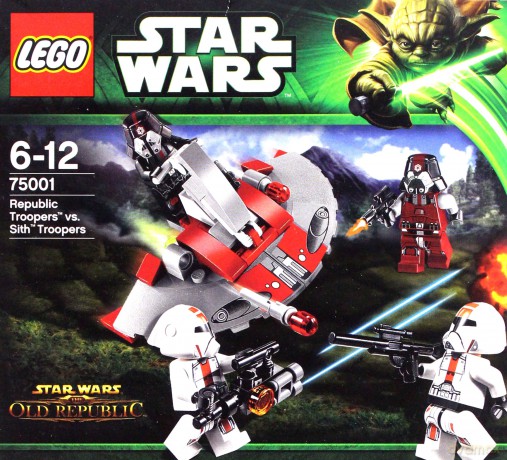 LEGO Star Wars - Republic Troopers vs. żołnierze Sith 75001 [KLOCKI]