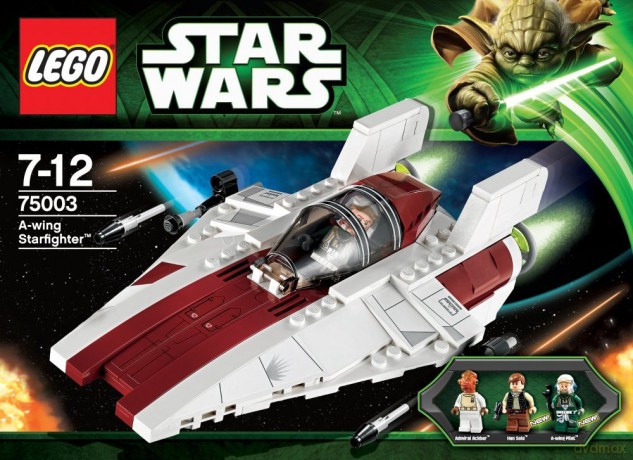 LEGO Gwiezdne Wojny - A-wing Starfighter 75003 (Star Wars) [KLOCKI]