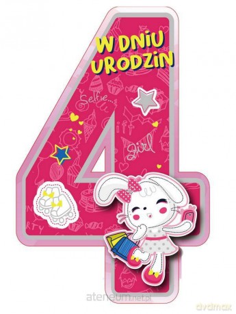 Karnet Urodziny 4