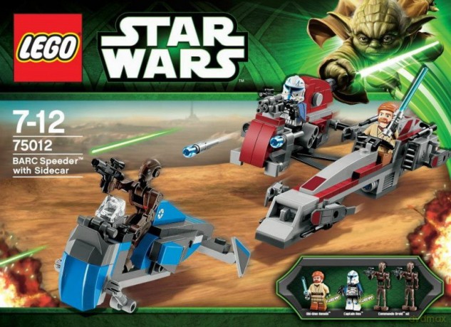 LEGO Star Wars - BARC Speeder z przyczepką 75012 [KLOCKI]