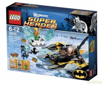 LEGO Super Heroes - Batman kontra Mr. Freeze: Aquaman na lodzie 76000 [KLOCKI]