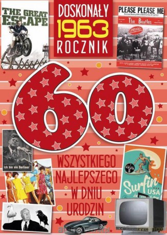 Karnet Urodziny 60 (rocznik)