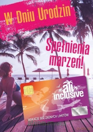 Karnet Urodziny Gift-M-133