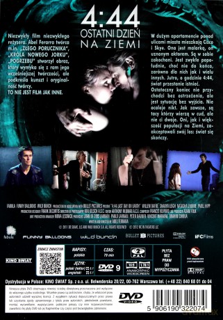 4:44 Ostatni dzień na Ziemi [DVD]