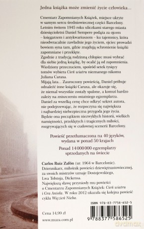 Cień Wiatru (Wyd. 2013)  - Zafon Carlos Ruiz [KSIĄŻKA]