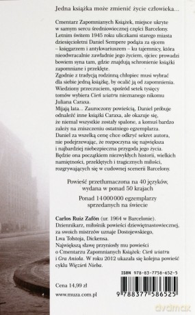 Cień Wiatru (Wyd. 2013)  - Zafon Carlos Ruiz [KSIĄŻKA]