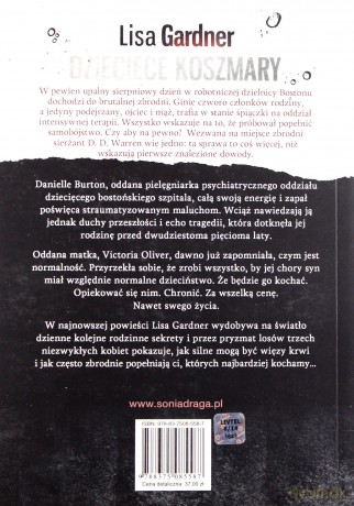 Dziecięce Koszmary - Lisa Gardner [KSIĄŻKA]