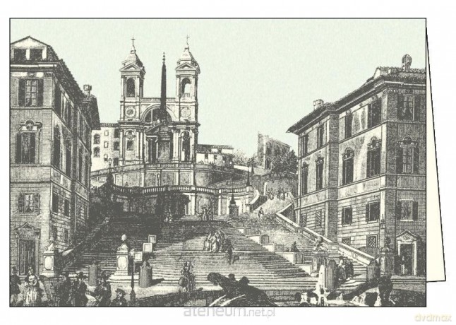 Karnet z kopertą ITW 005 Roma Chiesa della Trinita