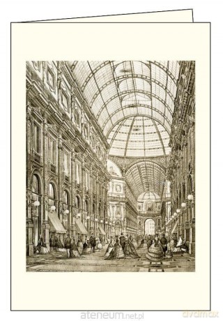 Karnet z kopertą ITW 016 Milano Galleria Vittorio