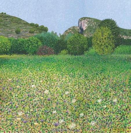 Karnet z kopertą Lourmarin, Prowansja