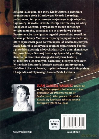 Hałas Spadających Rzeczy  - Vasquez Juan Gabriel [KSIĄŻKA]