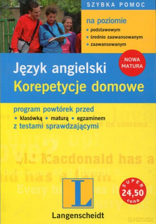 Korepetycje Domowe. Język angielski. Nowa edycja  - Birkenmajer Maria, Mańko Elżbieta [KSIĄŻKA]