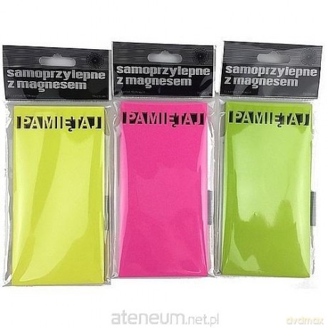 Karteczki elektrostatyczne 75x75mm 100K Pamiętaj