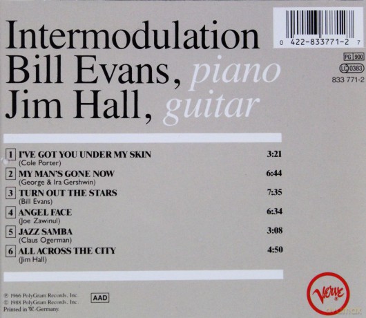 Evans / Hall: Intermodulation [CD]