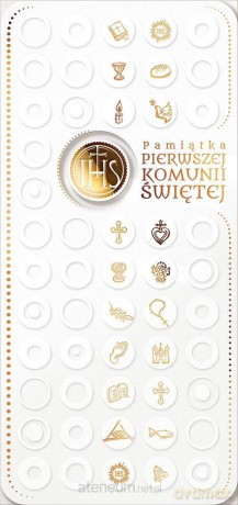 Kartka okolicznościowa Komunia DK03